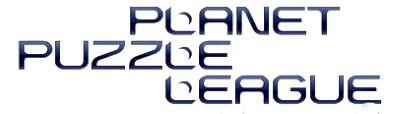 Planet Puzzle League title screen for Nintendo DS